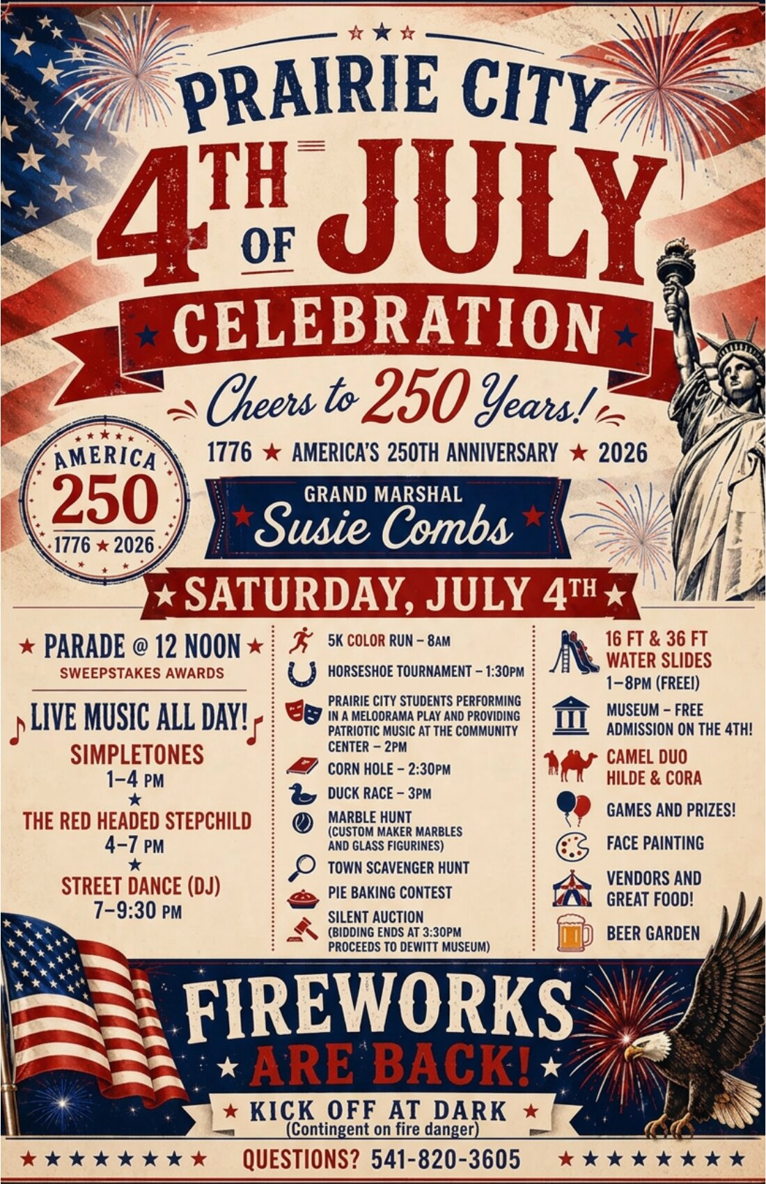 4th of July 2026 Poster
